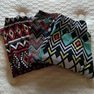 Super soft one size leggings - bundle of 3!